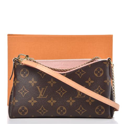 louis vuitton clutch pallas monogram rose poudre|Louis Vuitton Pallas Clutch Bags for Women for sale .